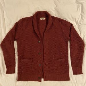 Taylor Stitch, The Crawford Sweater, Burgundy, size L - 42.